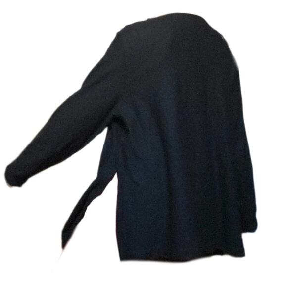 Eileen fisher fine 100% wool top button cardigan M MEDIUM - Picture 2 of 3